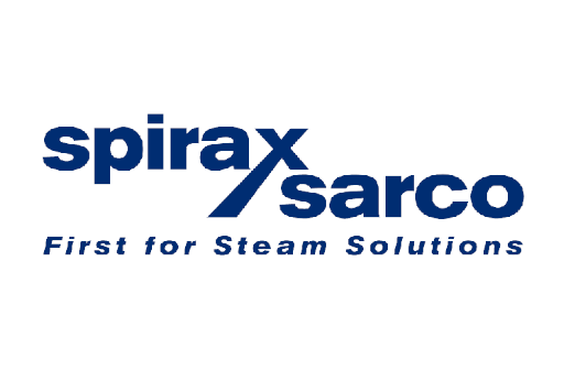 A logo of pirax sarco, the company that is using for steam solutions.