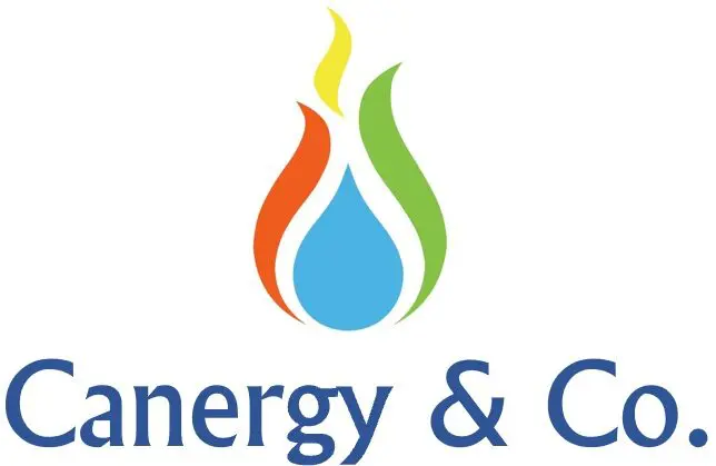 A logo of the energy and climate group.
